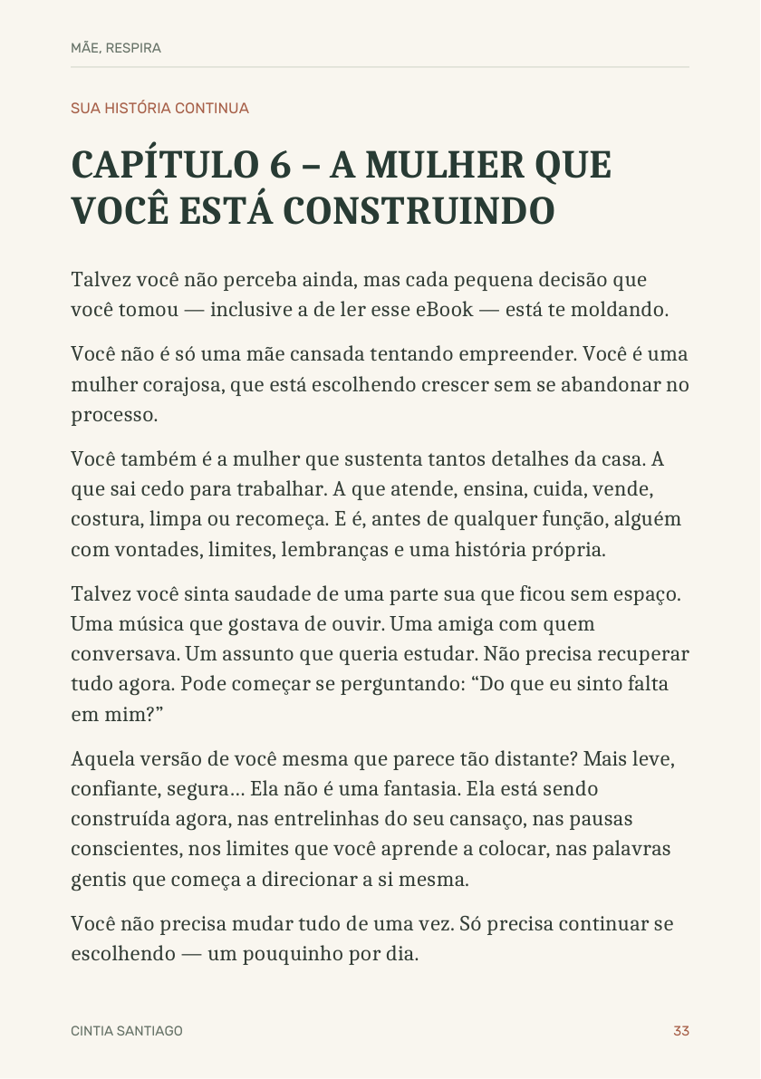 Página 33 de Mãe, Respira